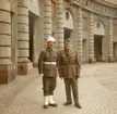 1966, kretschef Henning Ahlberg och Sten Hultgren lämnade blommor till prinsessan Sibylla.