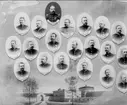 Karlsborg, infanterivolontärskolan 1890-1891.