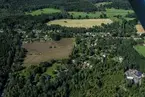 Flygfoto över Farstorp i Vetlanda kommun.