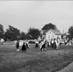 Svenska flaggans dag firas i Mölltorp, 1960. Endast neg finns.