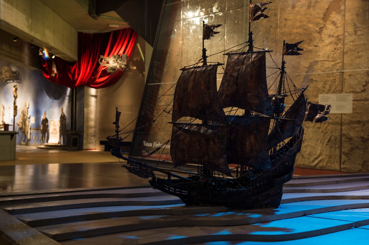 Vasamuseet, Utställning Det seglande skeppet.