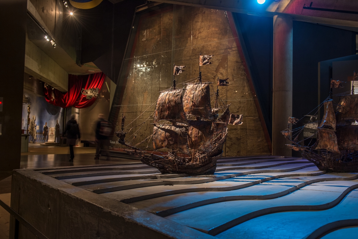 Vasamuseet, Utställning Det seglande skeppet.