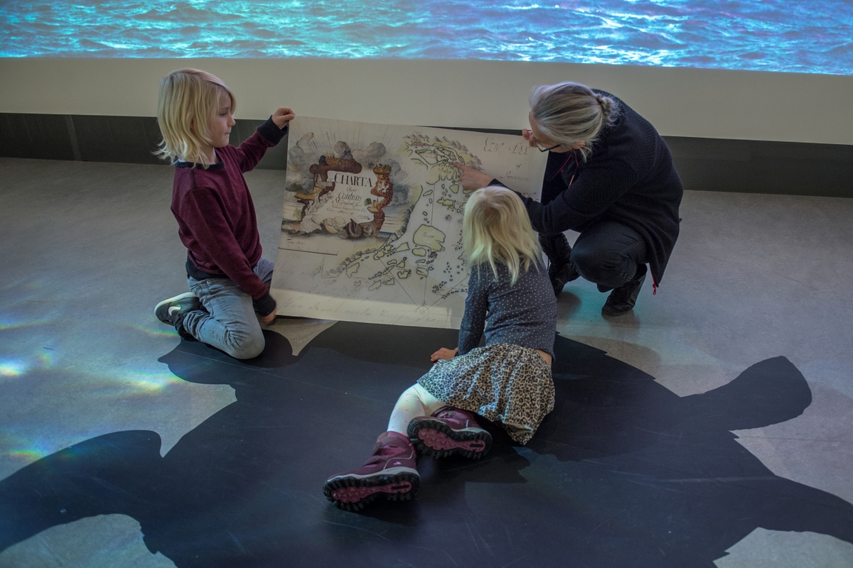 Utställningen "Resenärerna" på Sjöhistoriska.