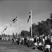 Svenska flaggans dag 1962. Endast neg finns.