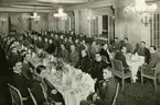 Regeringslunch för deltagare i internationell hästshow (International Horse Show), den 24 juni 1927.