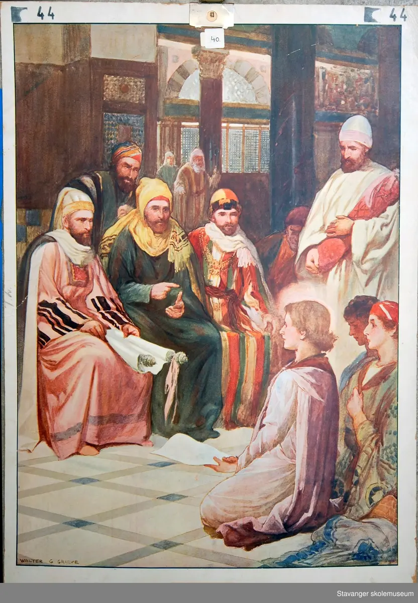 Motiver hentet fra bibelen: det gamle og det nye testamentet.