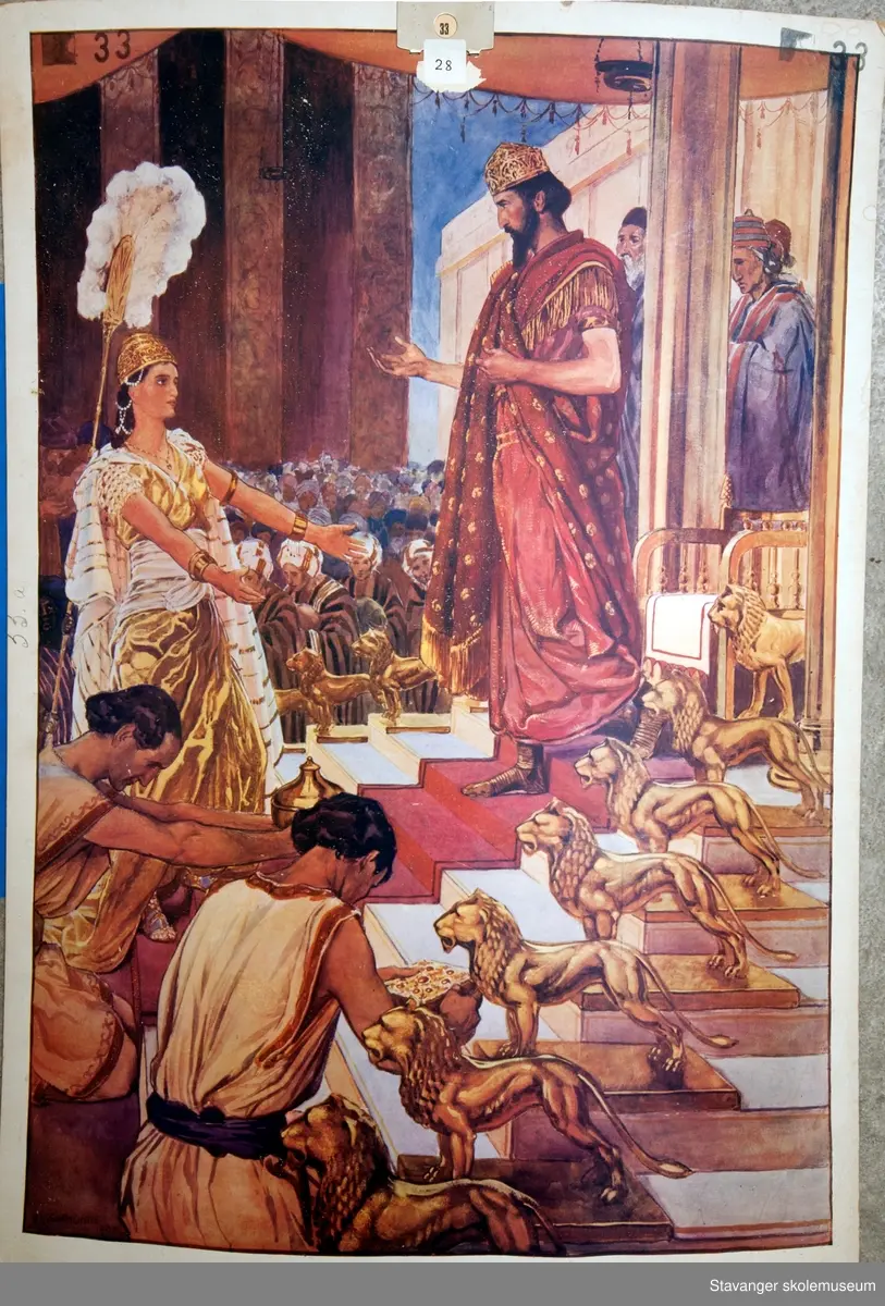 Motiver hentet fra bibelen: det gamle og det nye testamentet.