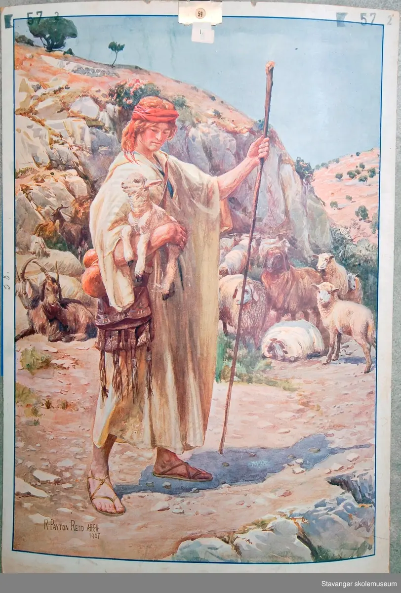 Motiver hentet fra bibelen: det gamle og det nye testamentet.