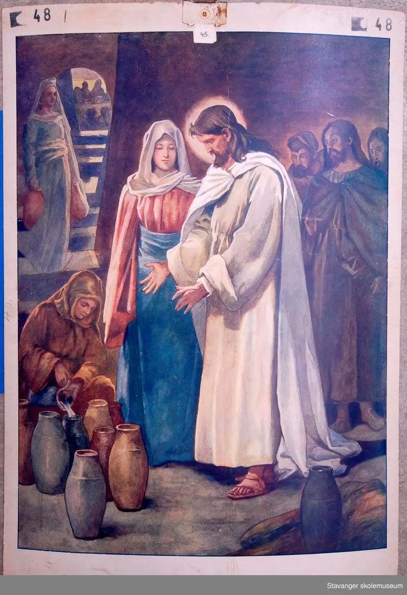 Motiver hentet fra bibelen: det gamle og det nye testamentet.