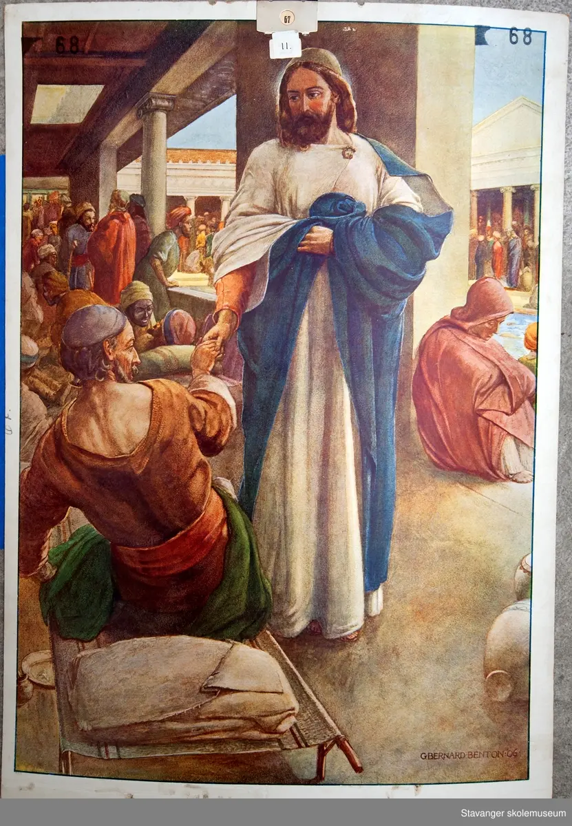 Motiver hentet fra bibelen: det gamle og det nye testamentet.