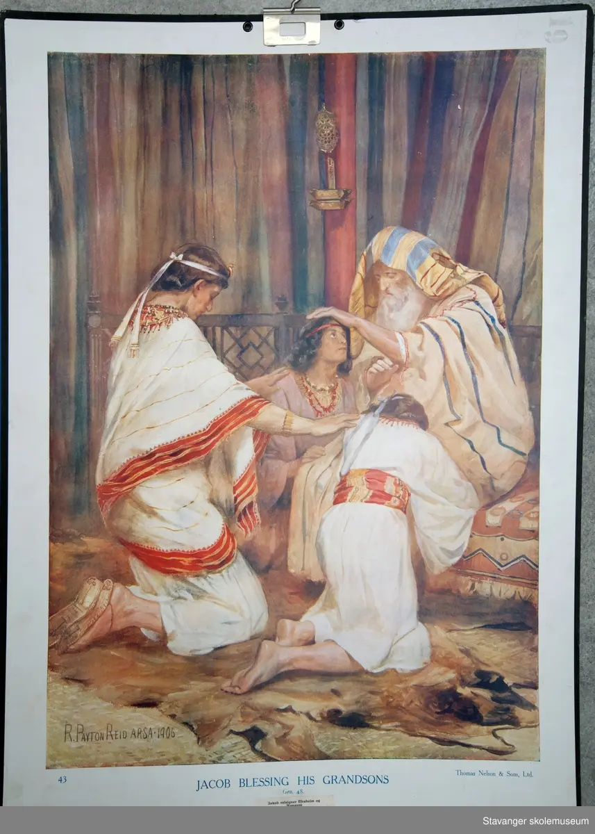 Motiver hentet fra bibelen: det gamle og det nye testamentet.
