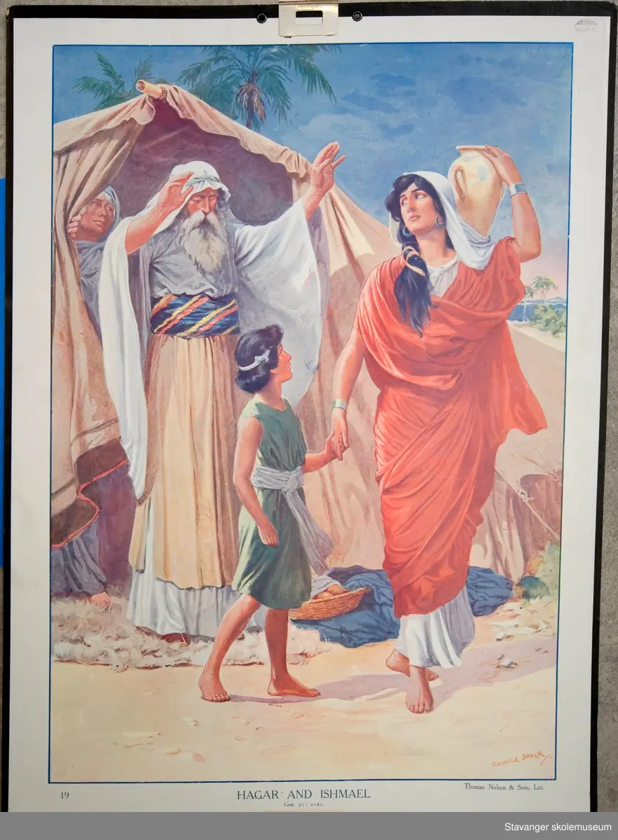 Motiver hentet fra bibelen: det gamle og det nye testamentet.