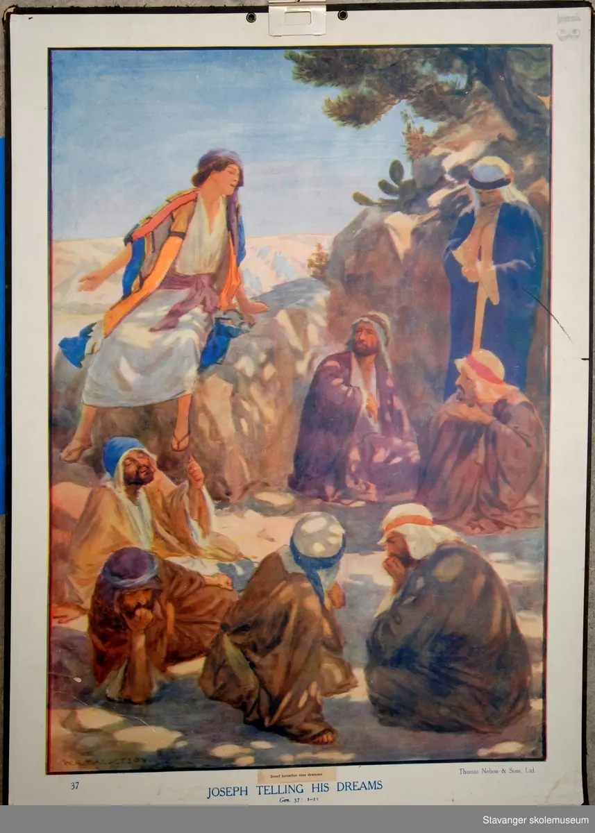 Motiver hentet fra bibelen: det gamle og det nye testamentet.