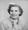 Fru Dagmar Vallin, november 1950