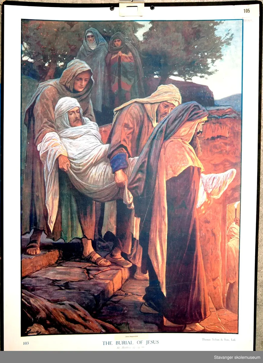 Motiver hentet fra bibelen: det gamle og det nye testamentet.
