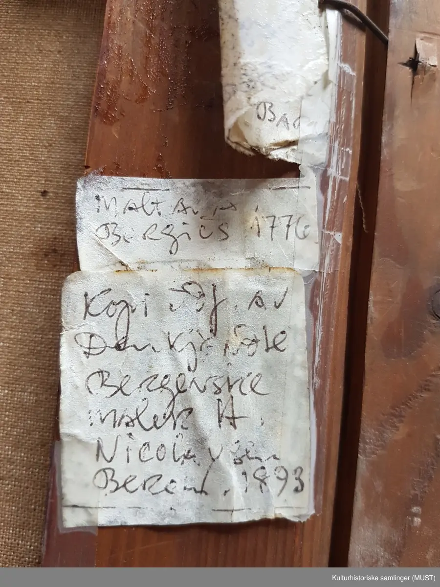 Wenche Garmann Dahl (født von der Lippe). Født: Utstein 22.10.1751. Død: Bergen 12.03.1812