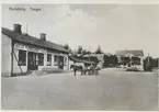 Karlsborg i början av 1900-talet. Torget.