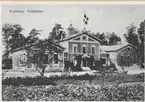 Karlsborg i början av 1900-talet. Folkskolan.