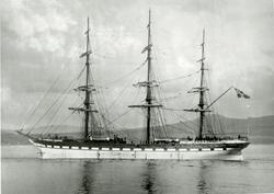 Bark 'Akershus' (b.1866, Brincks Værft (H. Chr. Hansen), Kri