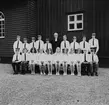 Konfirmandgrupp, Forsviks kyrka, 24/5 1969. Konfirmandlärare: Arvid Ullerback. Deltagarlista finns i arkivet. Neg finns.