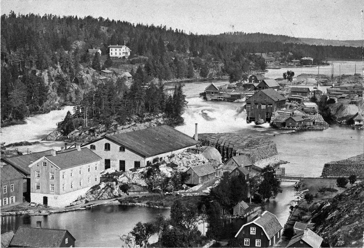 Trollhättan, fallområdet