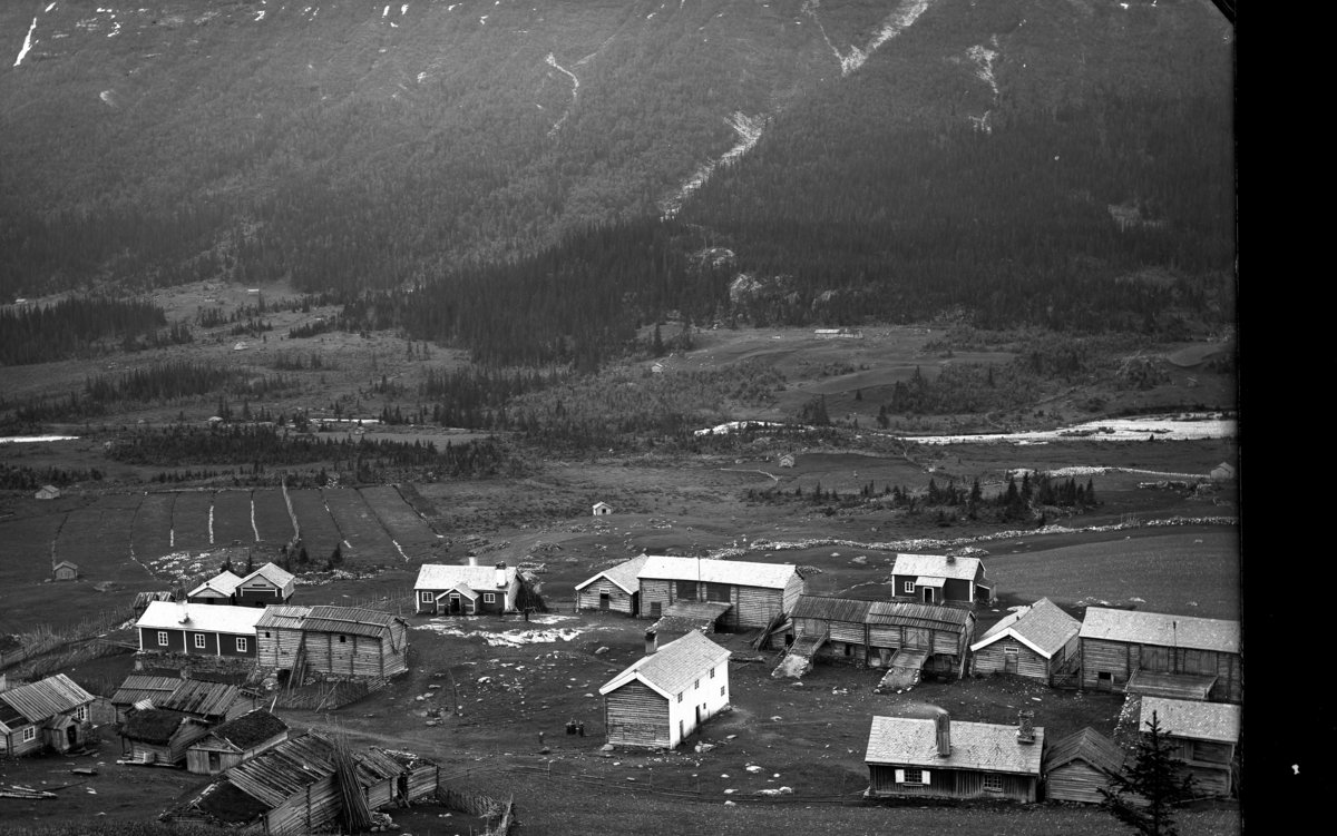 Aslegarden og Andresgarden på Torsetsida, Hemsedal.