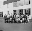 Klassfoto från Centralskolan, Karlsborg, 1968. Lärare: Gösta Carlsson. Endast neg finns.