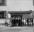 Klassfoto från Centralskolan, Karlsborg, 1965. Klass 8 B. Lärare: Lavesson. Endast neg finns.