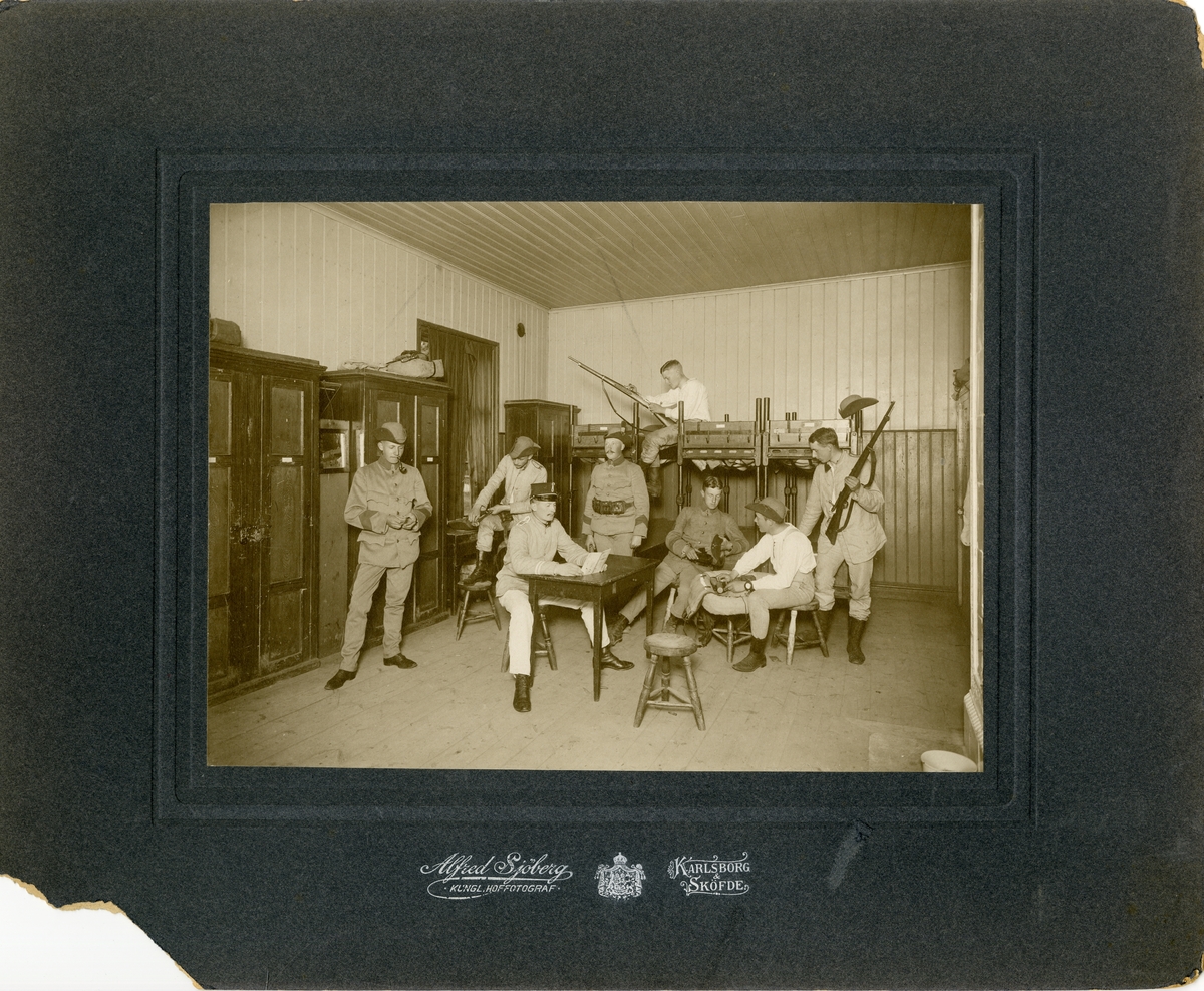 Officersvolontärskolan 1907.