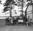 Klassfoto från Strandskolan, Karlsborg, 1967. Neg finns.