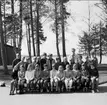 Klassfoto från Strandskolan, Karlsborg, 1968. Endast neg finns.