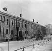 Karlsborg. Exteriör av intendenturförråd AIK (arméns intendenturkår) 1965. Endast neg finns.