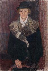 Porträtt av min hustru [OLJEMÅLNING]