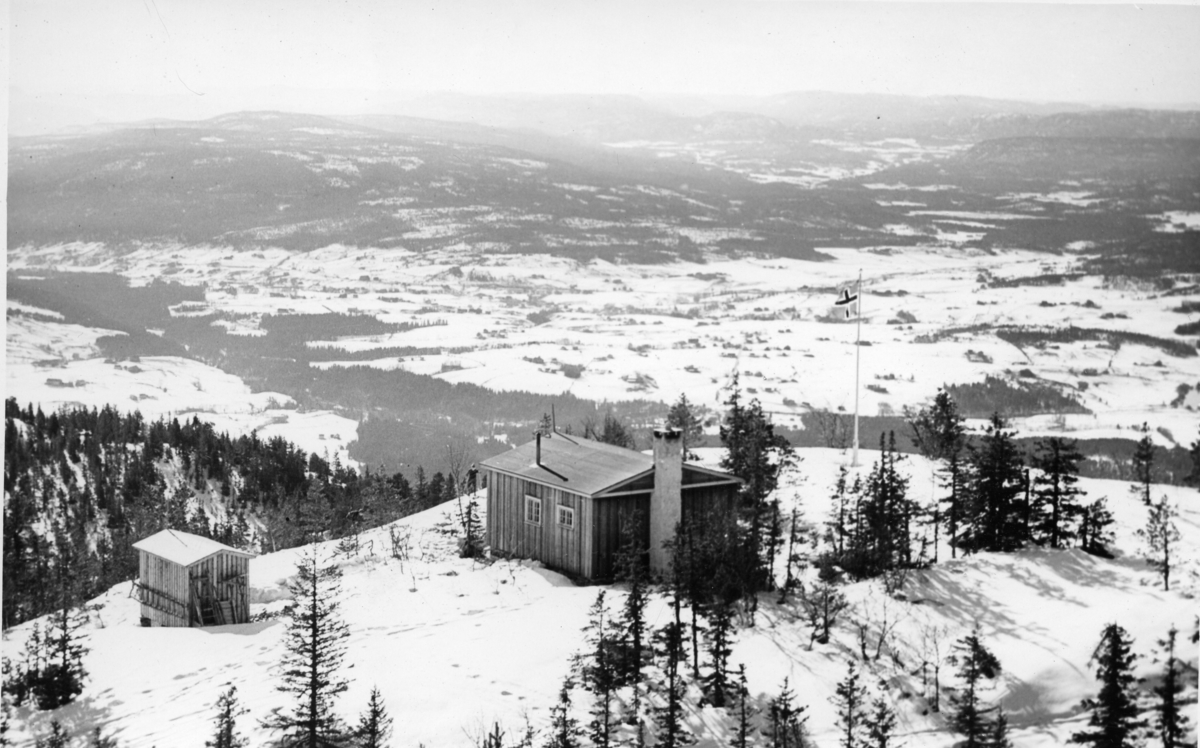 6 ulike vinterbilete frå Lifjell