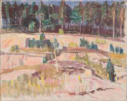 Grustag, Örebro [OLJEMÅLNING]