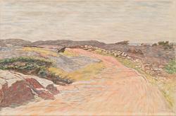 Vägen över bergen, Kämpersvik [OLJEMÅLNING]