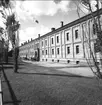 Karlsborg. Exteriör av intendenturförråd AIK (arméns intendenturkår) 1962. Endast neg finns.