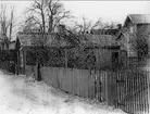 Karlsborg. Bakgårdar i gamla Rödesund. Fotot finns ej på museet, endast en papperskopia.