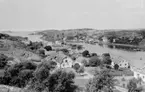 Motiv från Bohuslän ur bildsamlingen efter fotograf Carl Alfred Träff.