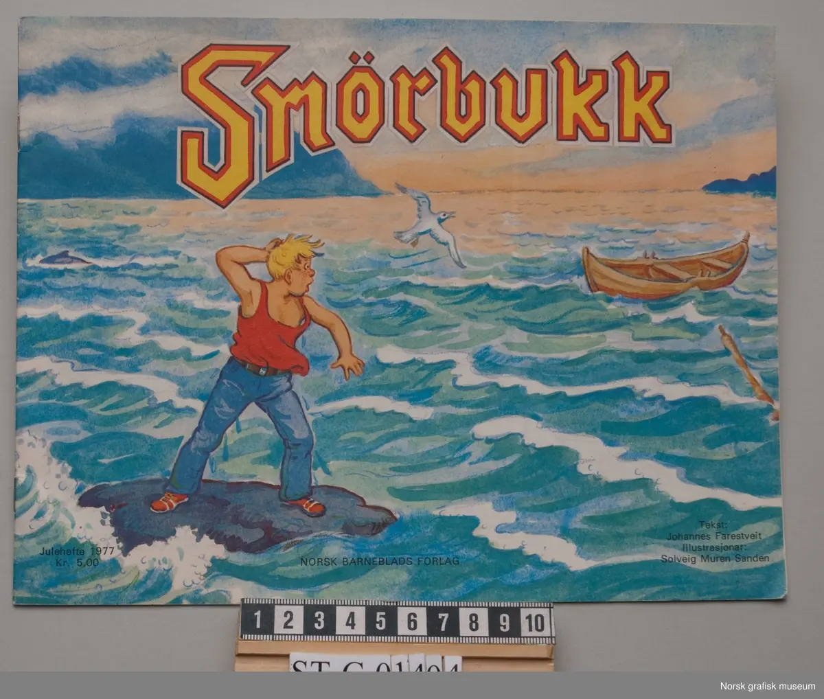Smørbukk julehefte 1977.
Nanset trykk / Larvik Lito.