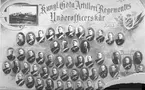 Kungliga Göta Artelleriregementes underofficerskår 1921.