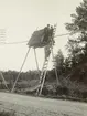 Första skarvarna vid Hjälmsätra. C 26. 
Ur album Kabelarbetet Hjälmsälra - Norrtälje - Finnviken utfört under sommaren 1928.