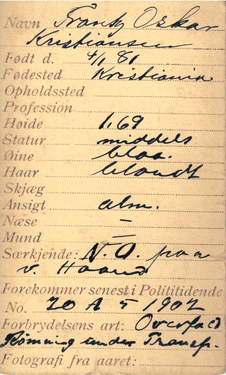 Frans Oskar Kristiansen
