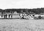 F6 Karlsborg. Haveri den 7/5 1943 i trakten av Askersund med flygplan B5. Båda besättningsmännen (korpral Jansson och mekaniker Källman) omkom.