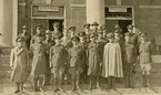 Utländiska militärattachéer på besök i Fort Humphreys (idag Fort Belvoir), Virginia. 22 october 1932.
För namn, se bild nr. 3.