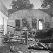 Den  21 juni 1961 var katastrofen framme i Vist. Församlingens kyrka stod under renovering och något gick galet. En takarbetare såg svag rökutveckling vid middagstiden. Kort därefter var hela byggnaden övertänd. Av kyrkans rika inventarierna kunde mycket lite räddas.