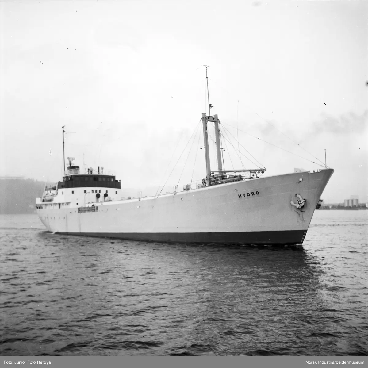 M/T Herøya på prøvetur.