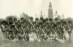 Danska livgardets musikkår i Köpenhamn den 13-15 juni 1919.