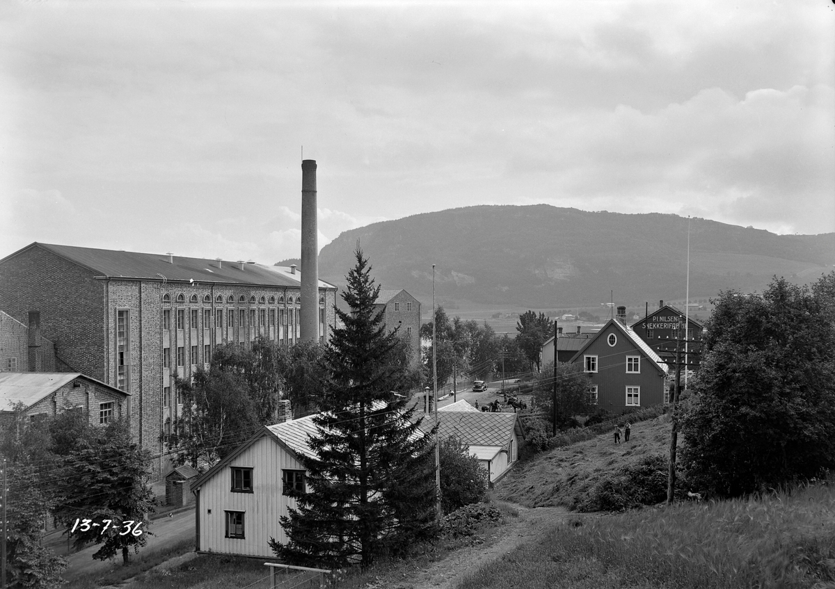 I. C. Piene & Søn i Buvika. Oppstart bygging av kornsilo