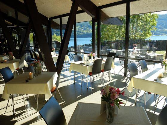 frå kafeen på Valdres Folkemuseum